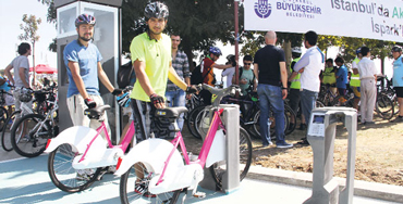 İstanbul Akıllı bisiklet'i sevdi